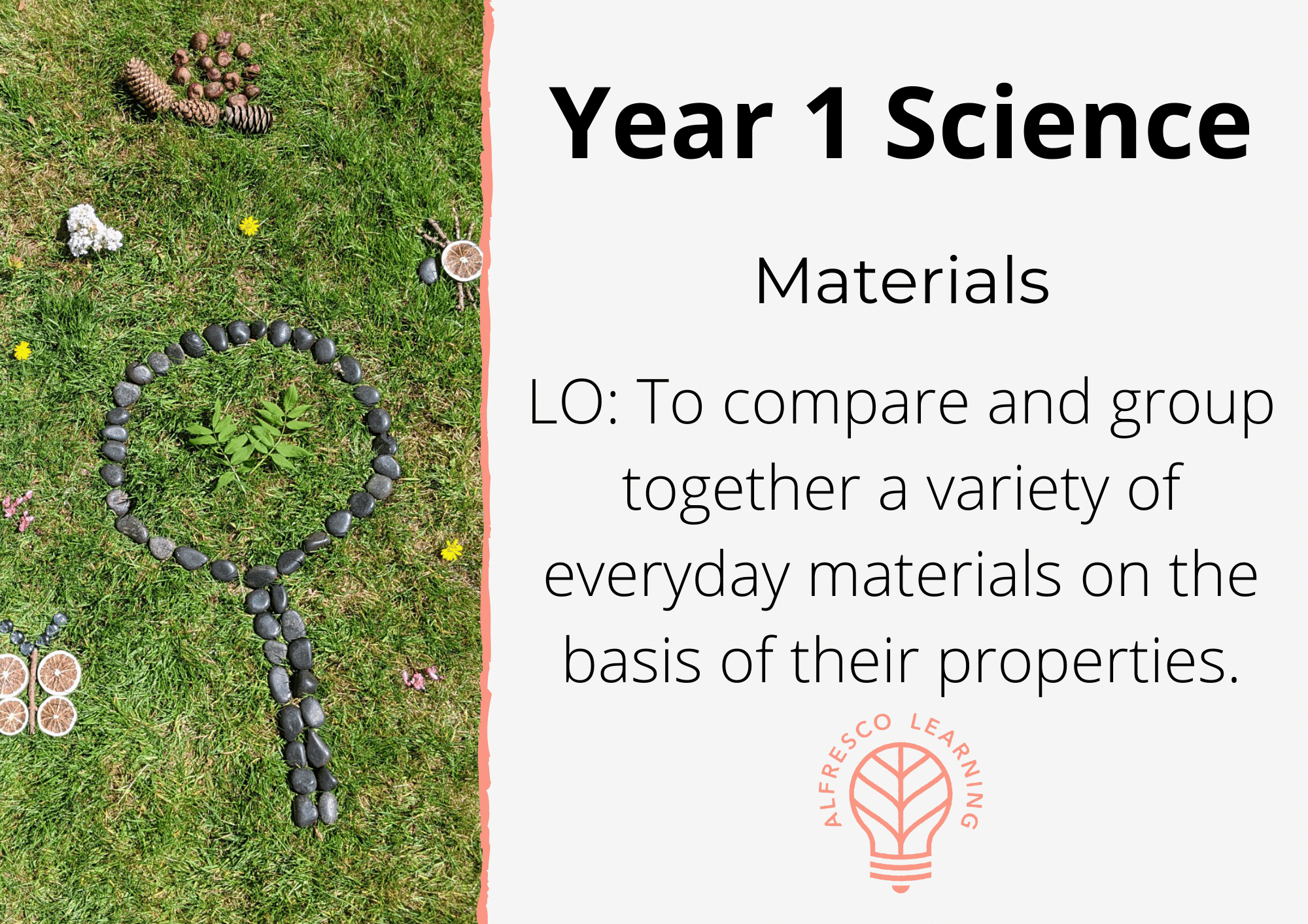 Taking Year 1 Materials Outdoors