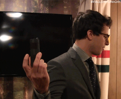 GIF of man taking a selfie