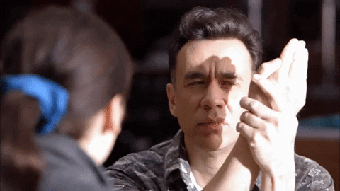 GIF of man in sunlight