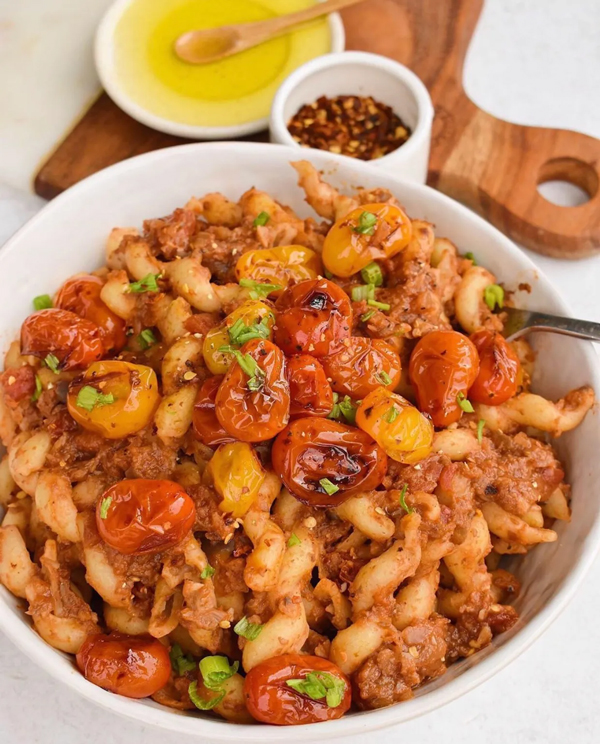 Eggplant Mushroom Bolognese Fueled Naturally
