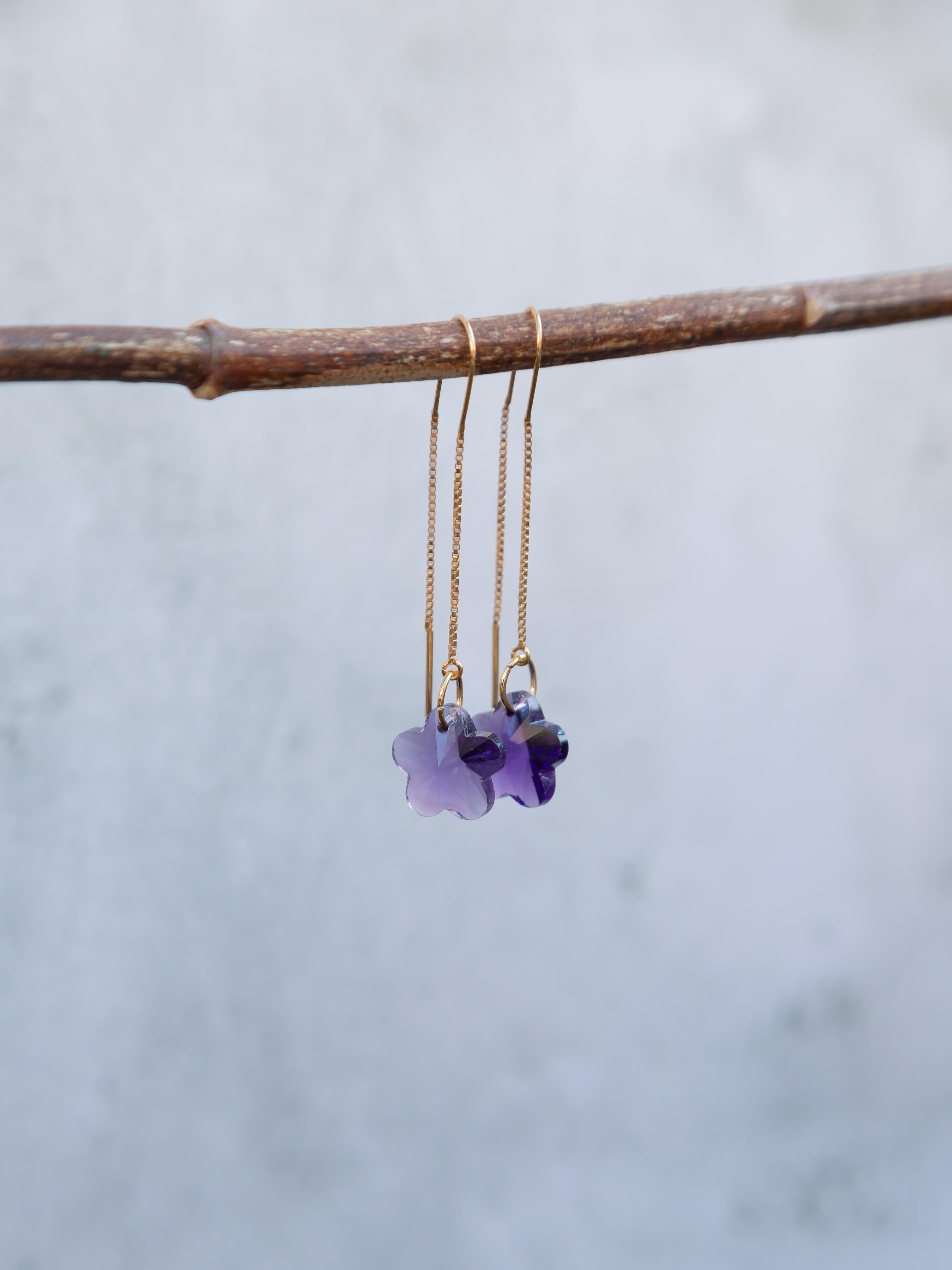 Osmose Studio - Sustainable Accessories - Clementine Flower Earring