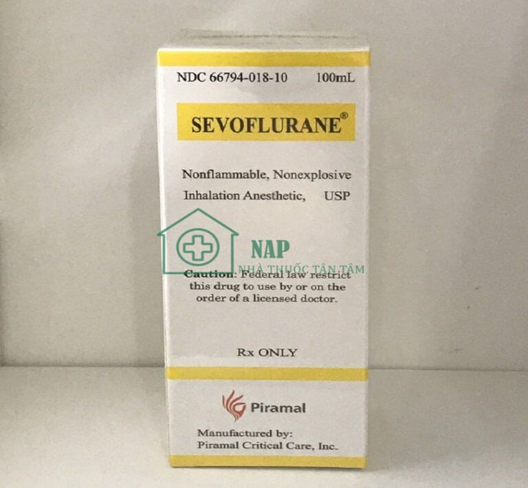 Sevoflurane thuốc mê dạng xịt tác dụng mạnh