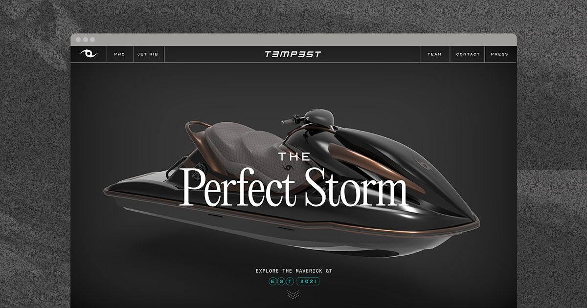 T3mp3st is an American luxury electric sports craft company.