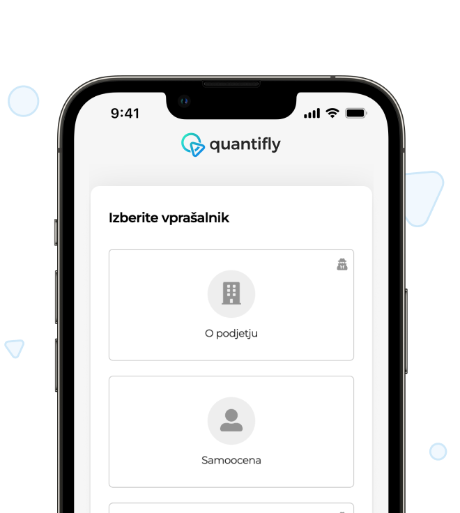 Reševanja vprašanika preko mobilne naprave.