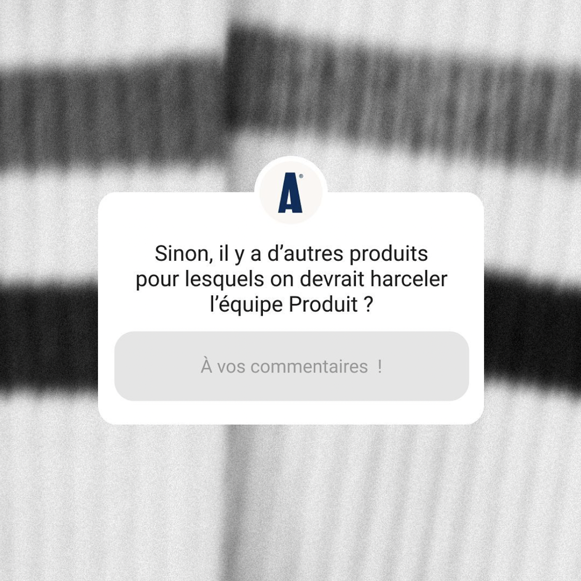 Exemple d'implication de la communauté sur le compte Instagram de la marque Asphalte