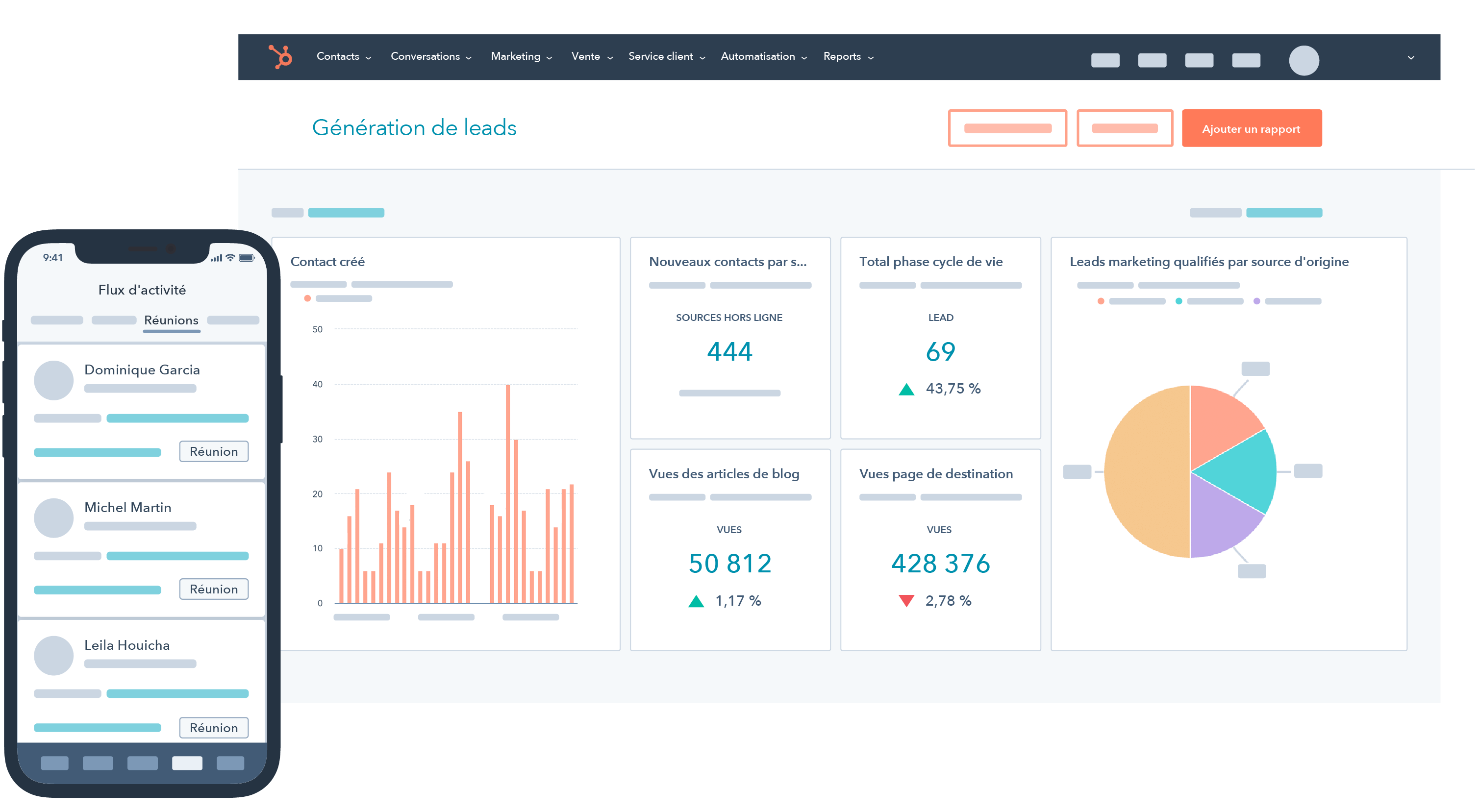 Interface HubSpot