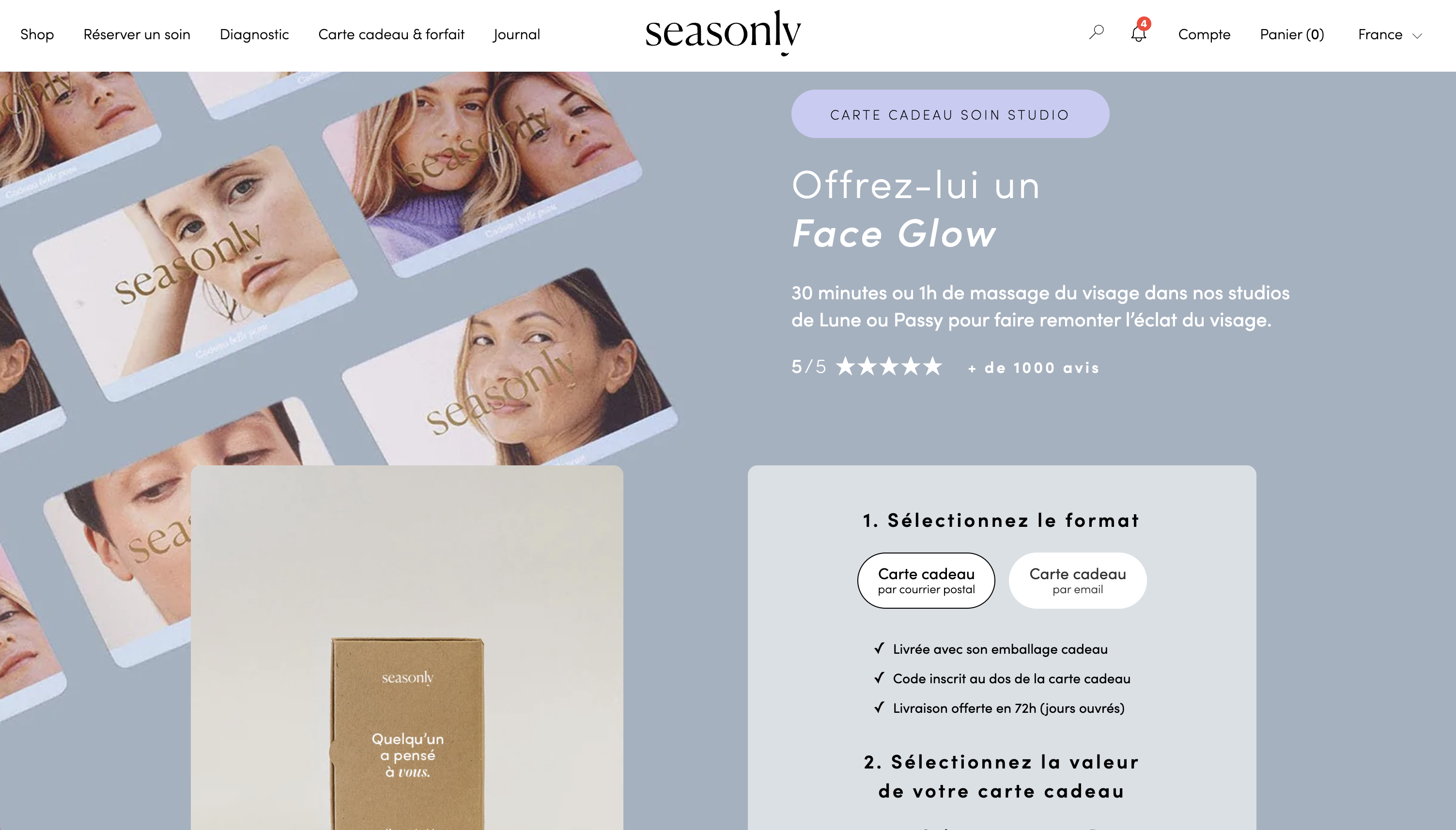 La carte cadeau du site Seasonly a.k.a faire plaisir ET gagner de nouveaux clients !