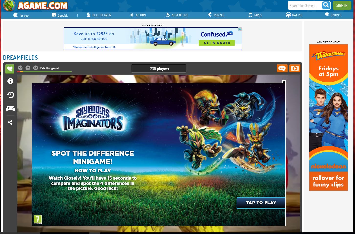 A previous campaign promoting Skylanders (C) Venatus