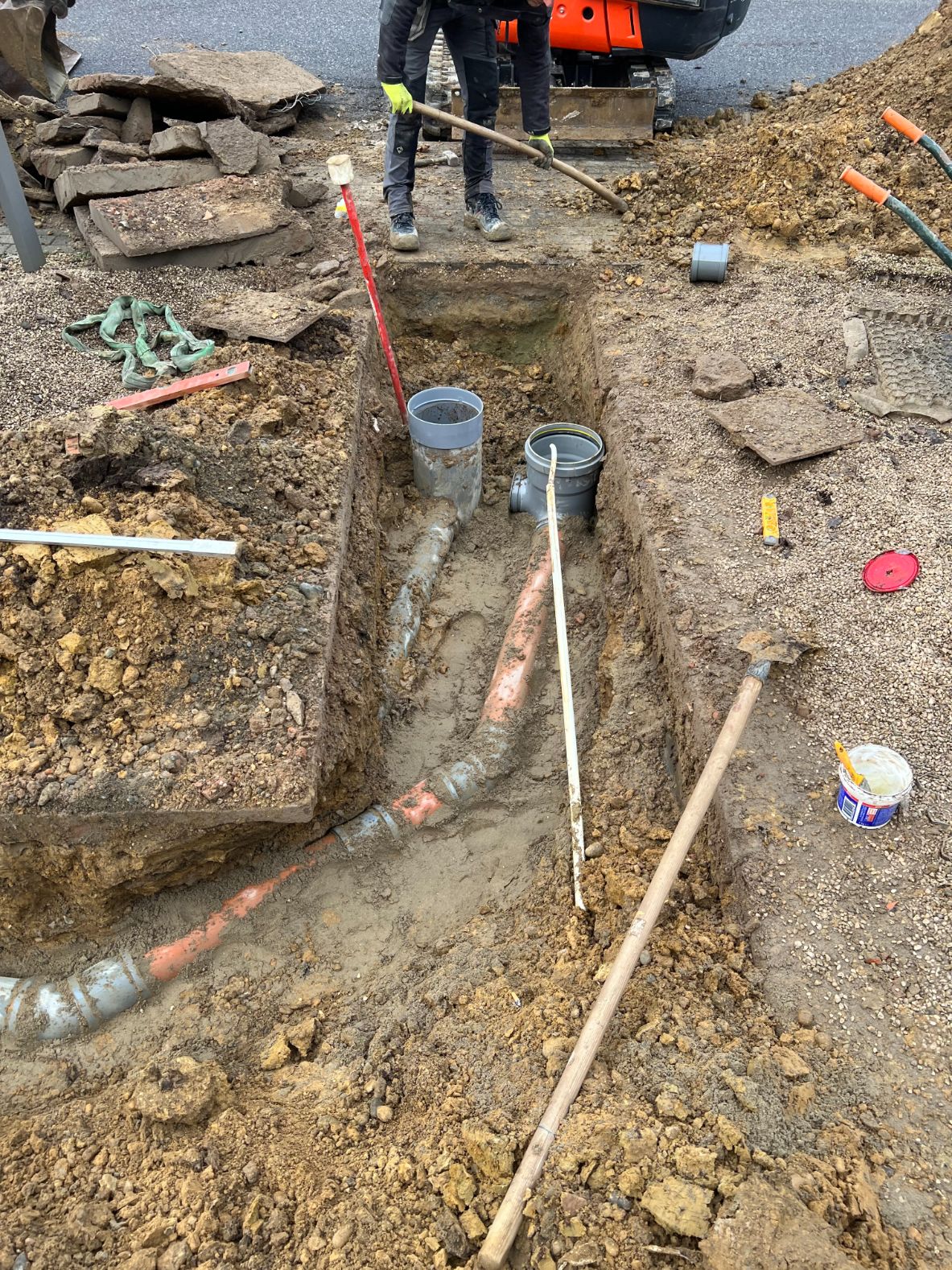 Ingo | Rioleringswerken | Ontkoppeling en renovatie riolering