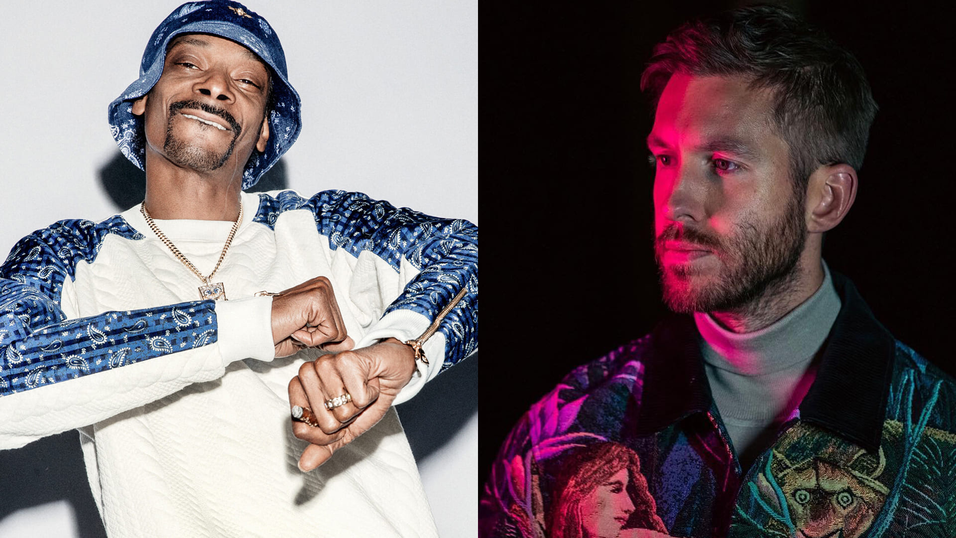 Calvin Harris Spill His New Collaboration with Snopp Dog on "Funk Wav Bounce 2"