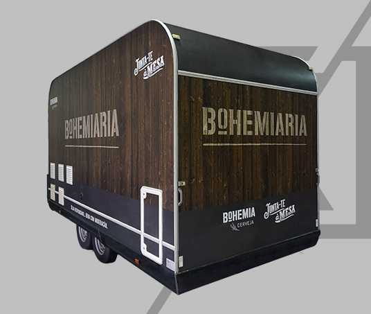 Decoração roulote Bohemia