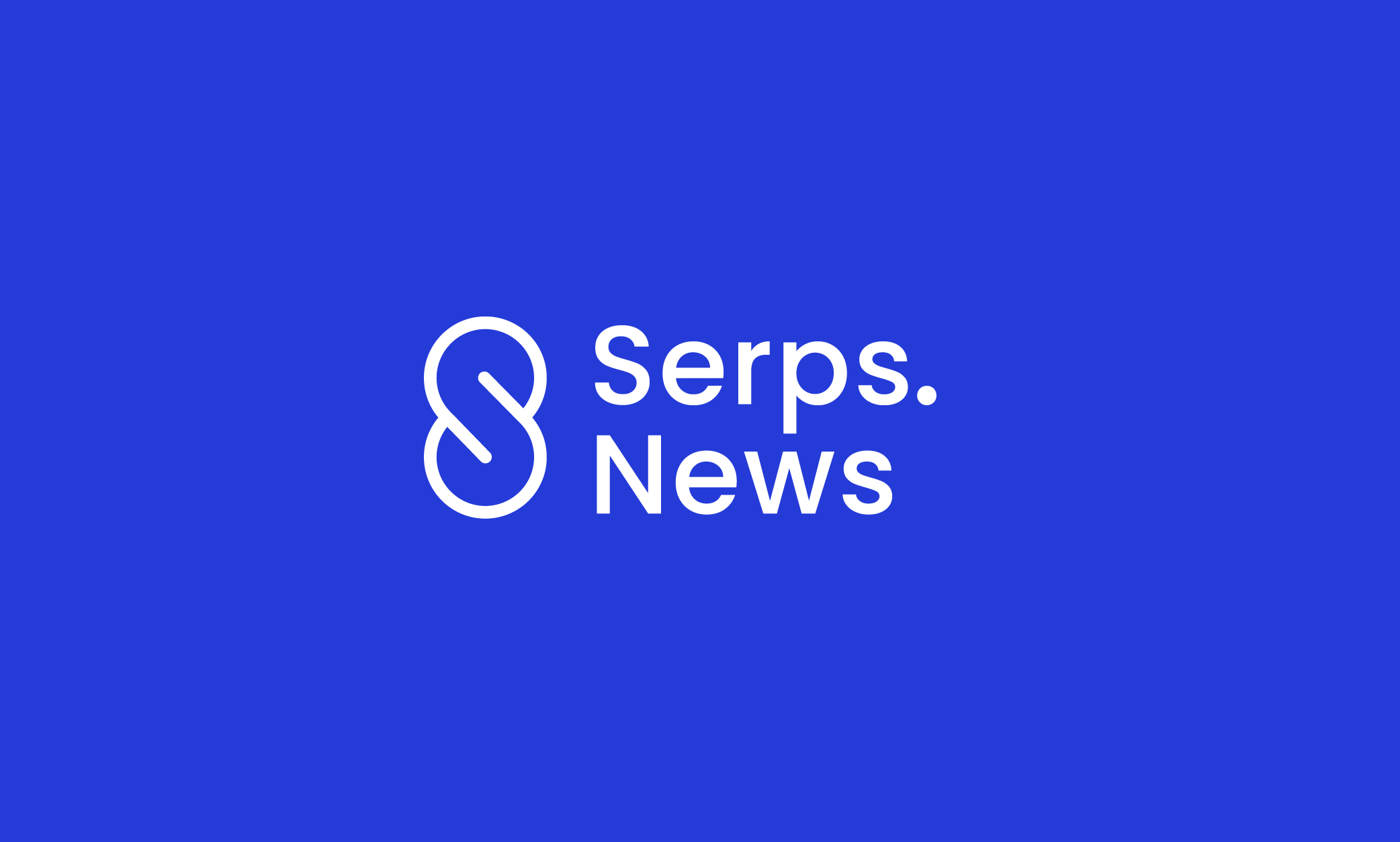 Logo for "serps.news"