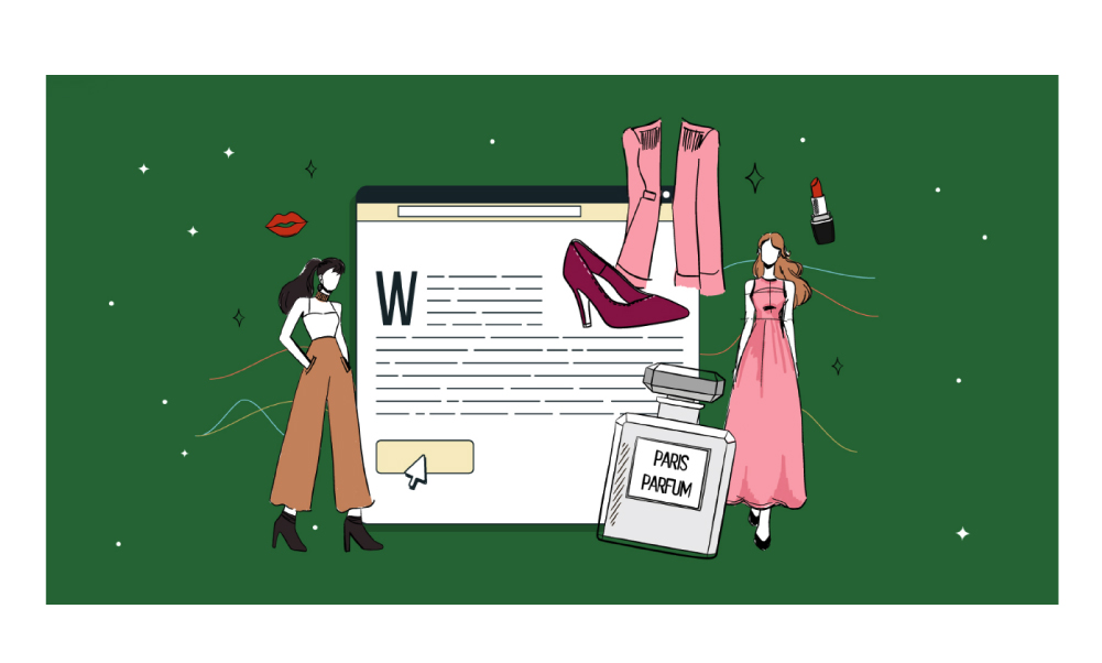Blog post graphic: "How to Write Fashion Product Descriptions"