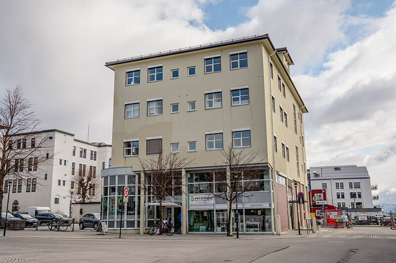 Lokalene til Kiropraktor Sagli i Rektor Brinchmanns Gate 1 i Molde
