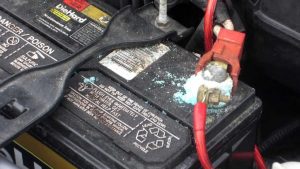 Dead car battery