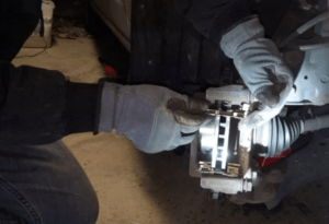 Brake pads change