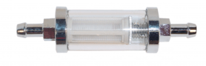 An inline fuel filter
