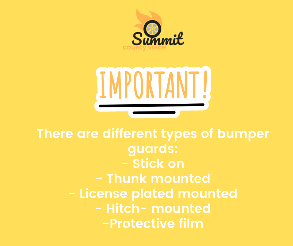 types of bumper guards