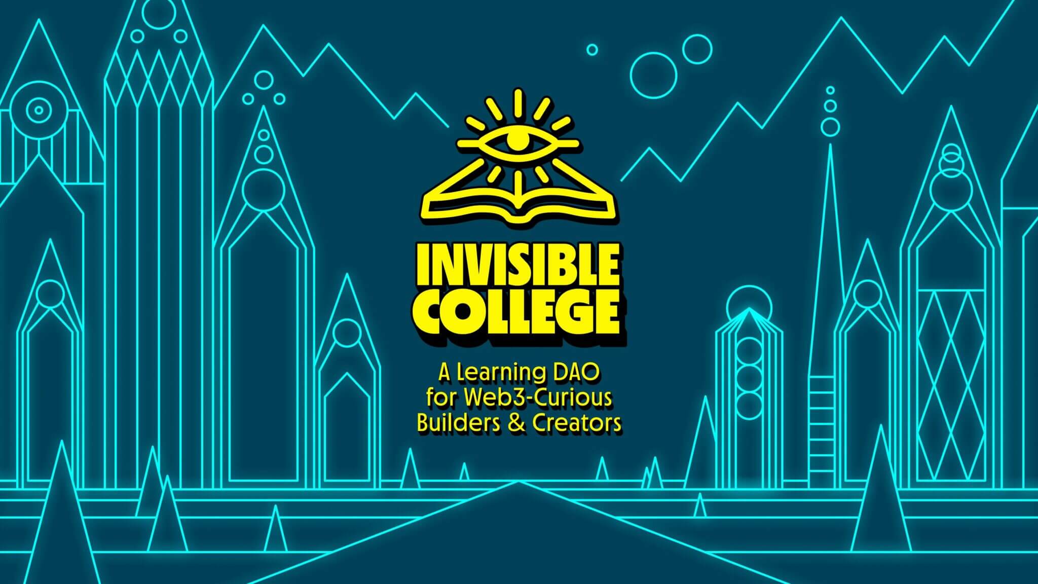 Logo d'Invisible College, la communauté Web3
