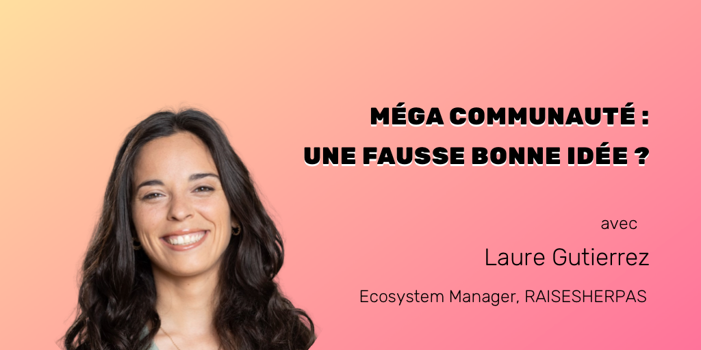 Photo de profil de Laure Gutierrez ecosystem manager de RAISESHERPAS