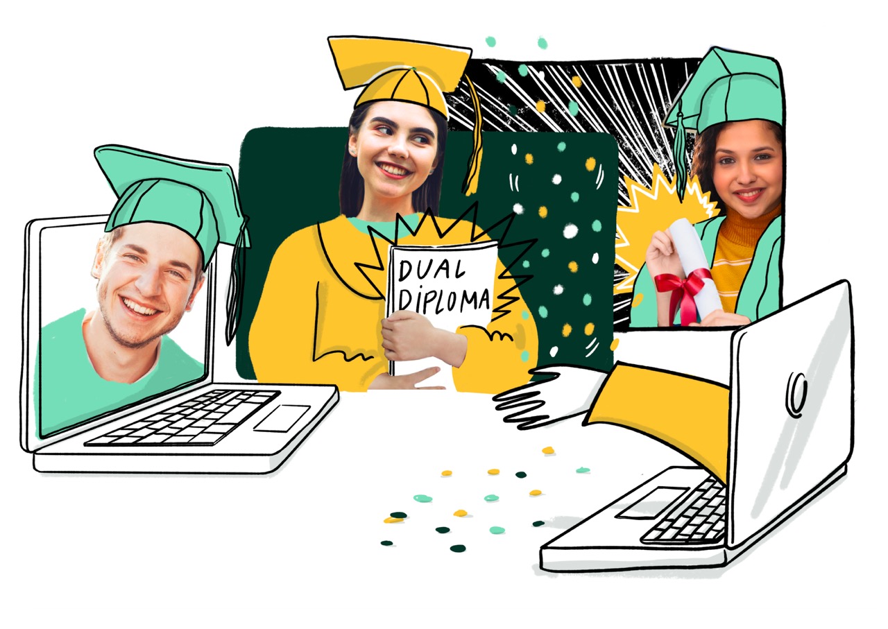 Online E-Learning Platform Dual Diploma Germany