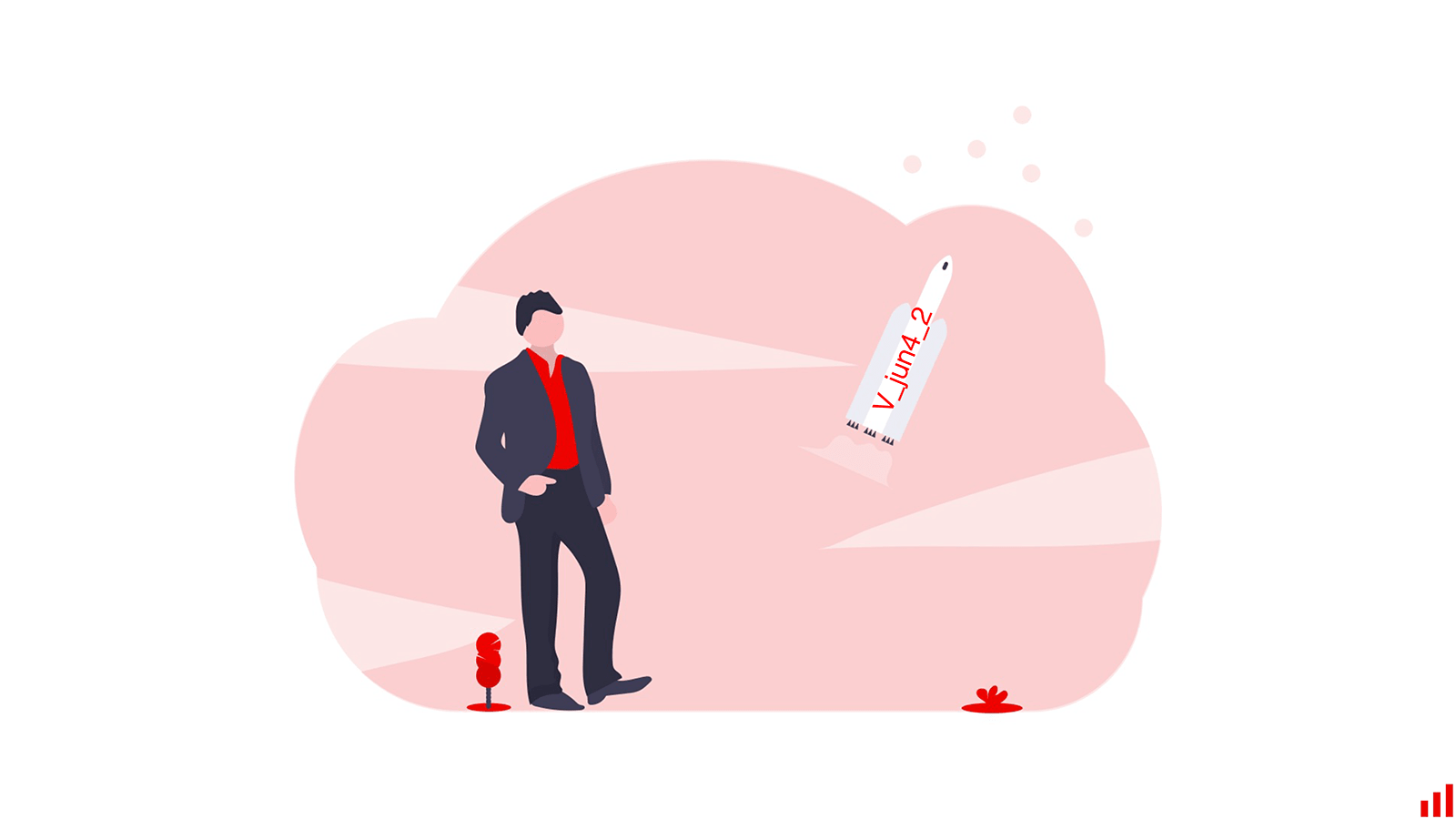 rocket launch with a new version