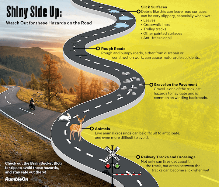 Motorcycle safety and road hazards