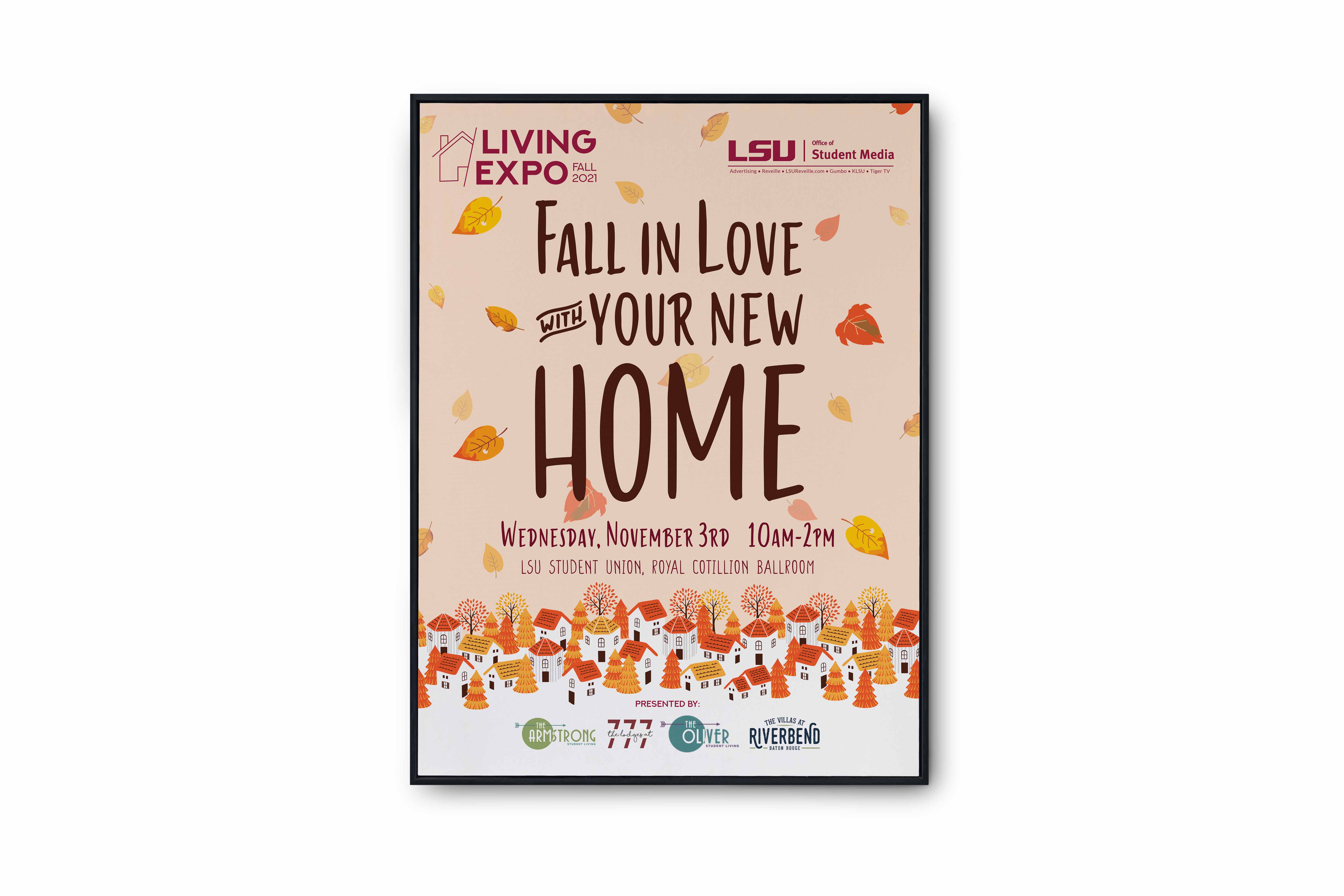 poster for Fall Living Expo
