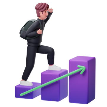 growth 3D character