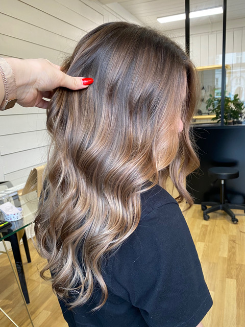 Réalisation de coiffeur coloriste du salon Le Nuancier à Rennes
