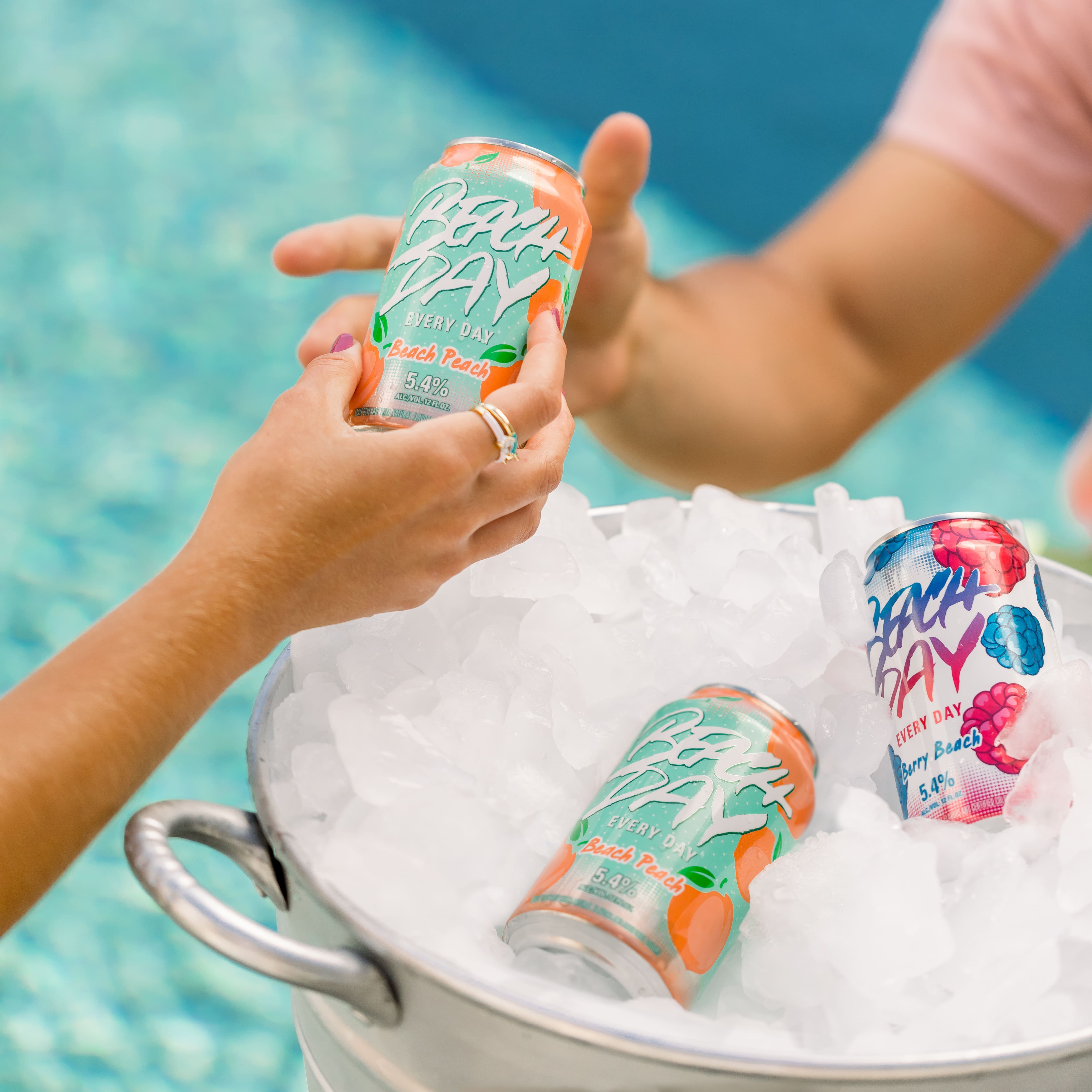 Beach day all day everyday Beach Day All Day Everyday Sticker TeePublic