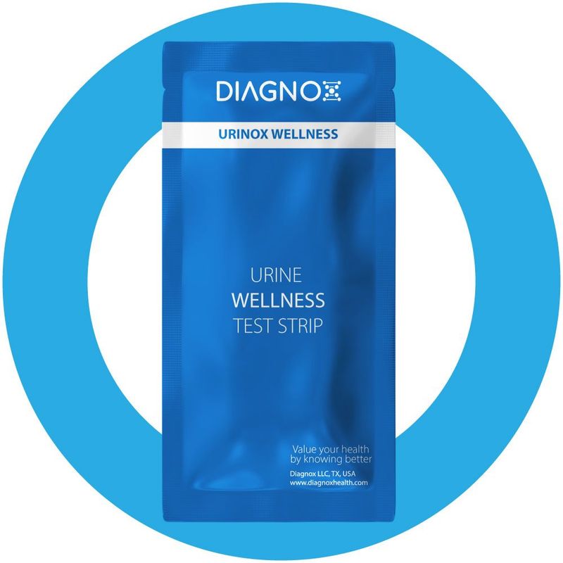 URINOX WELLNESS TEST Multiparameter Urine Test Strips Diagnox