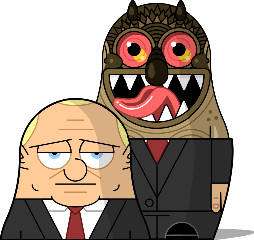 Matrioska Putin opened reaviling Bermejo's Devil.