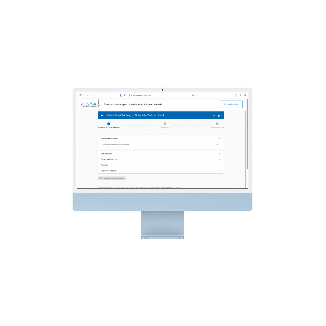 Termine online vereinbaren