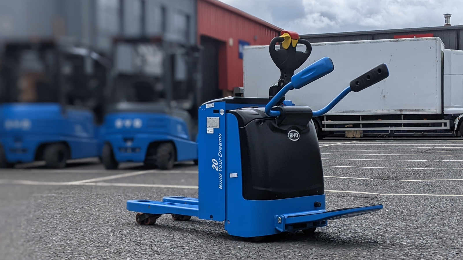 Electric Forklifts Northern Ireland BYD Lithium Ion Electric Ride on