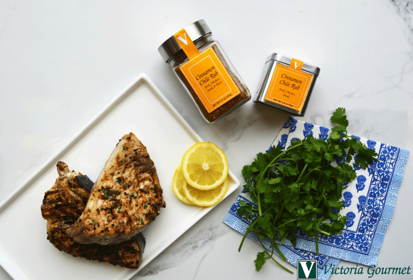 Cinnamon Chile Grilled Swordfish Victoria Gourmet