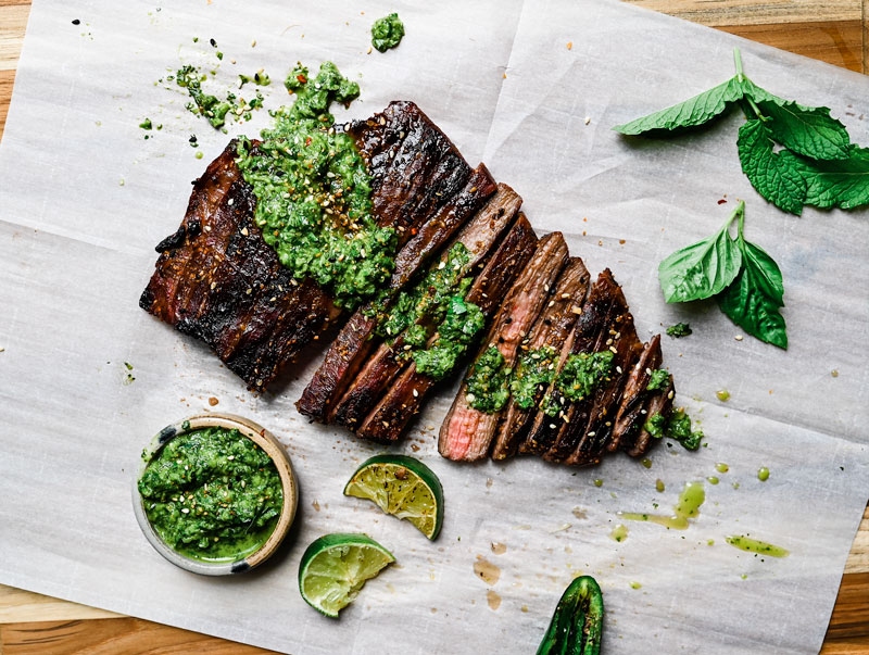 Grilled Korean Flank Steak Victoria Gourmet