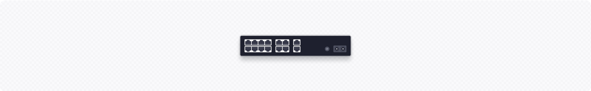 Illustration of a commercial WiFi router