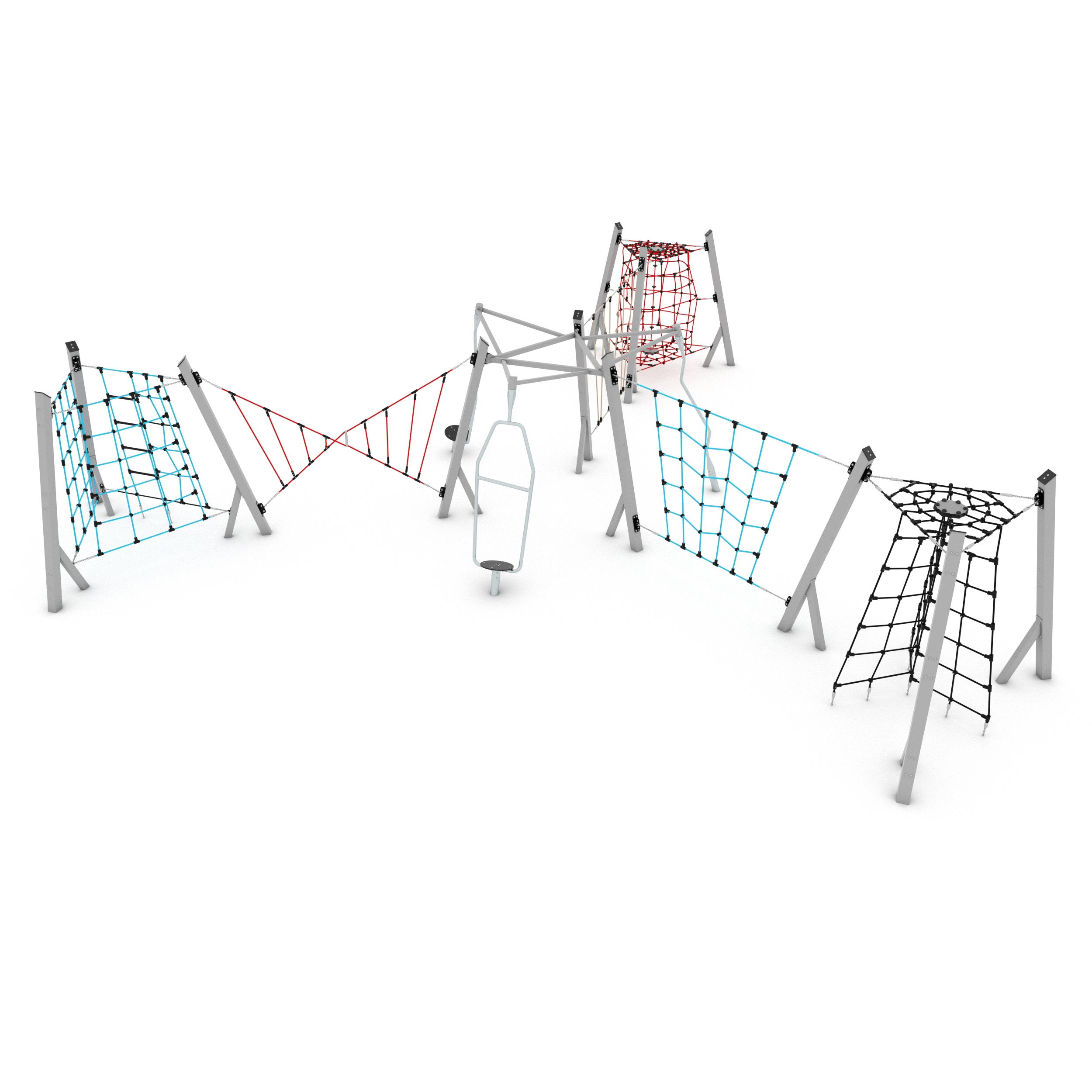 Large Climbing Net Selection Structure 3 Morti Sport & Play Equipment