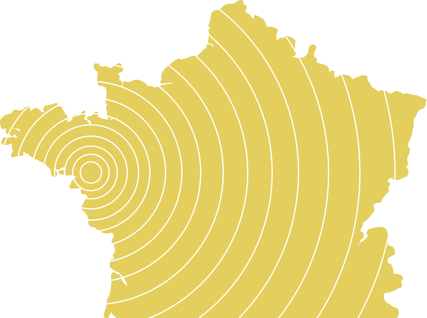 map of France image