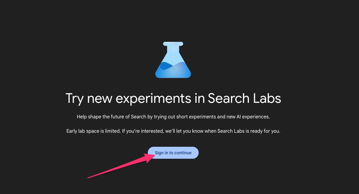 How to Get Early Access to Google Search's Generative AI Experience A