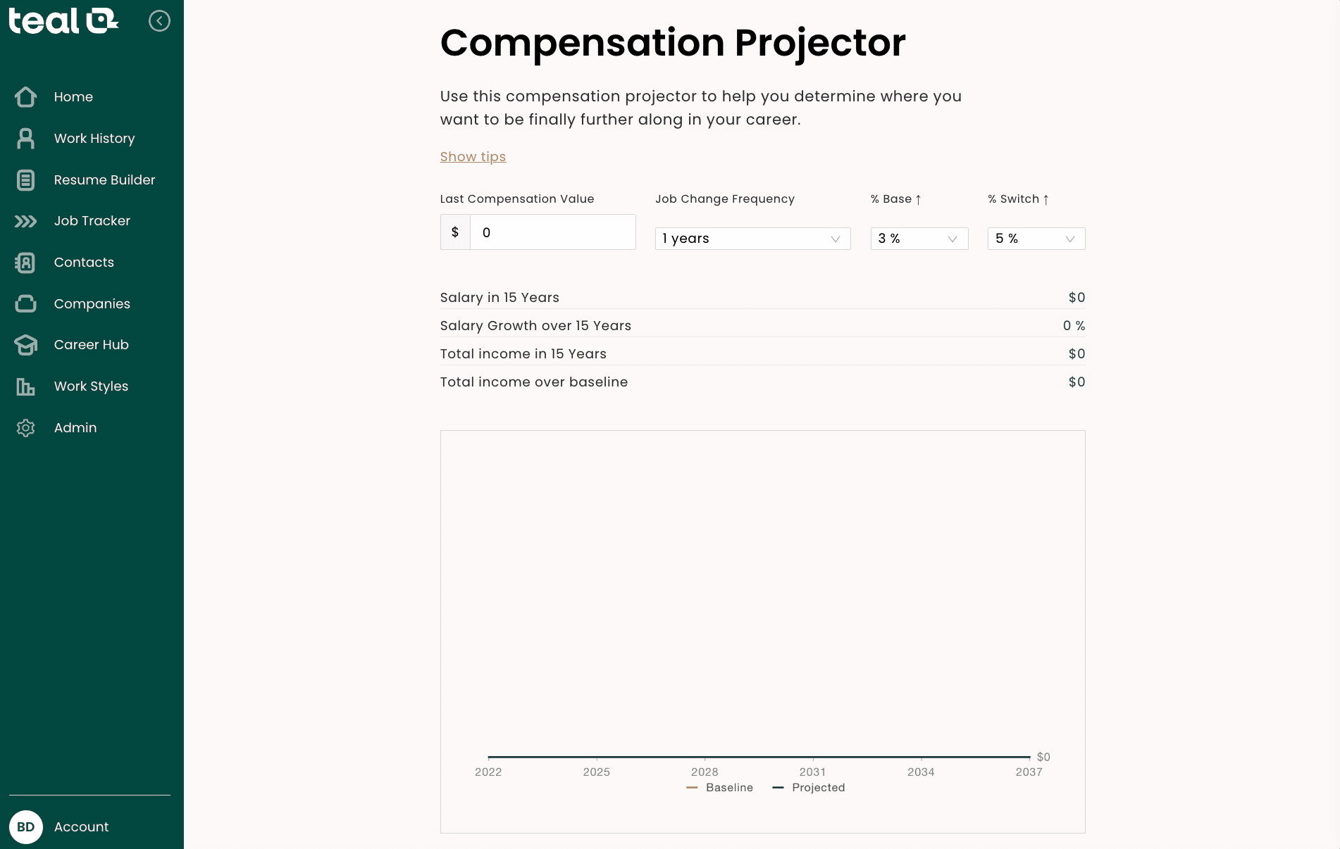 This tool helps you calculate your budget, record your market value research, and helps you plan your target salary range.