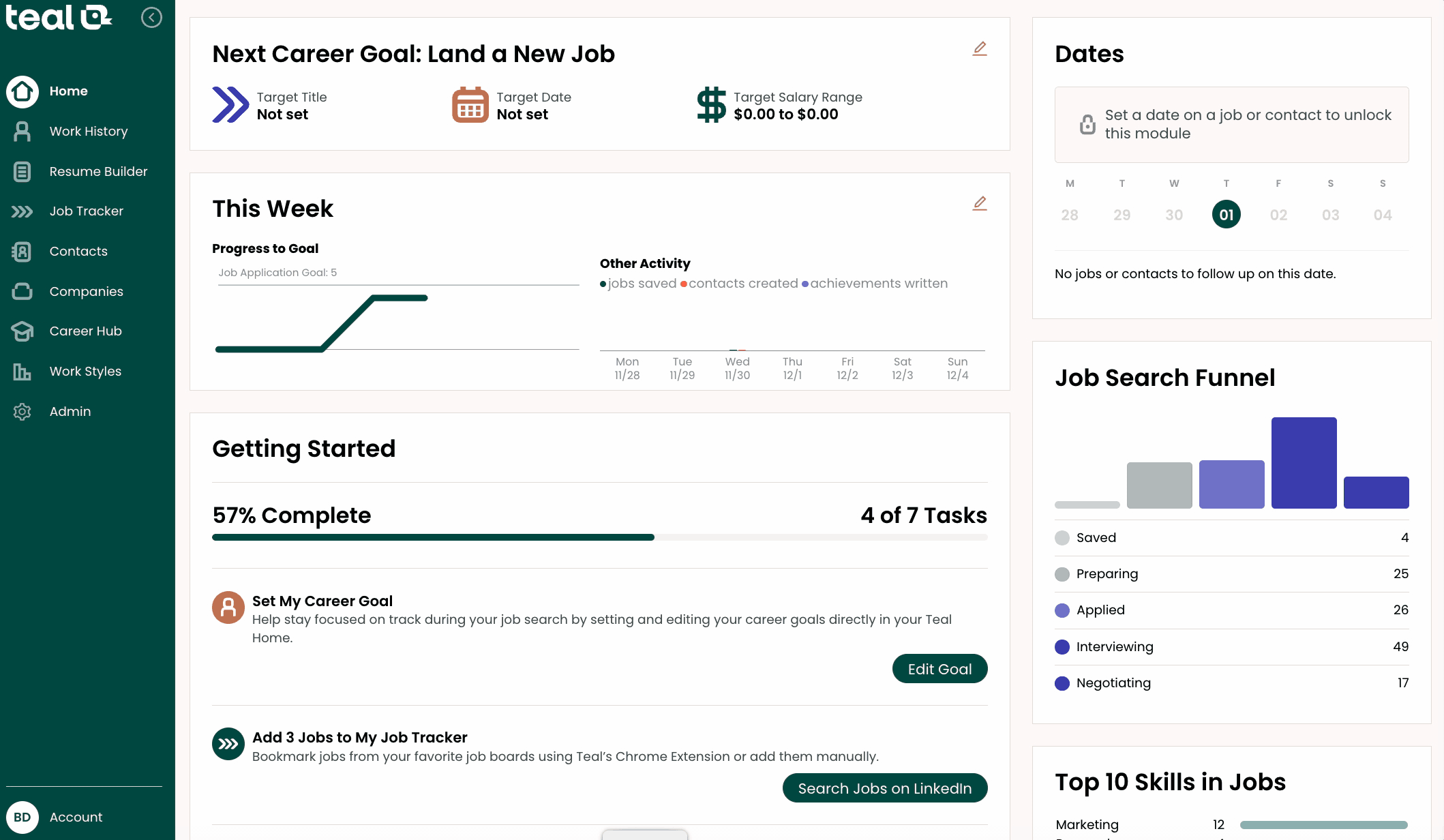 Use Teal's AI Resume Builder to add certifications to your resume.
