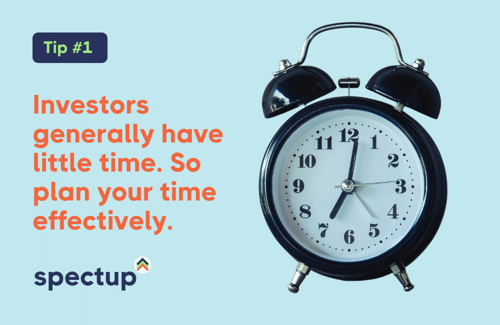 present pitch deck to investors tip