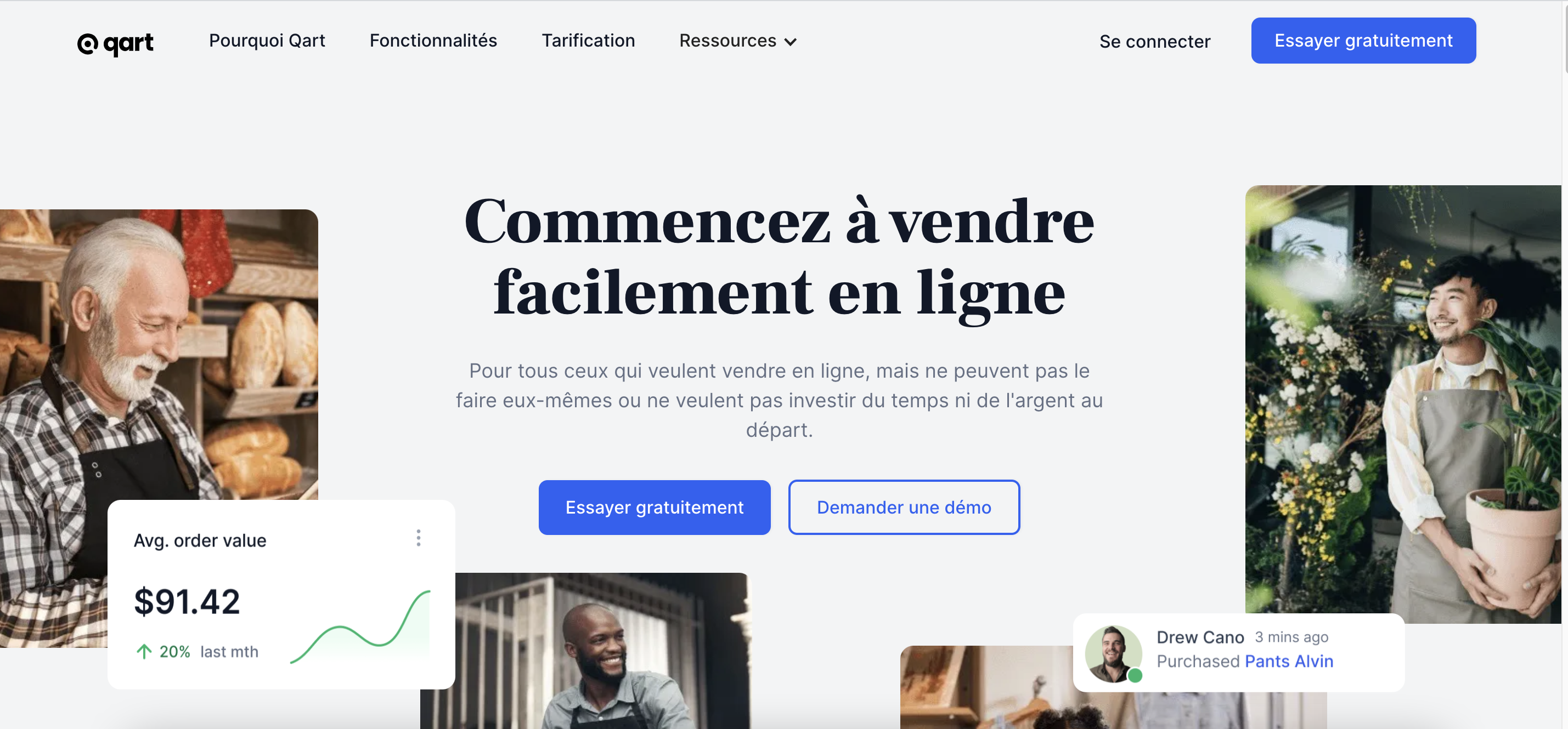 Qart site web