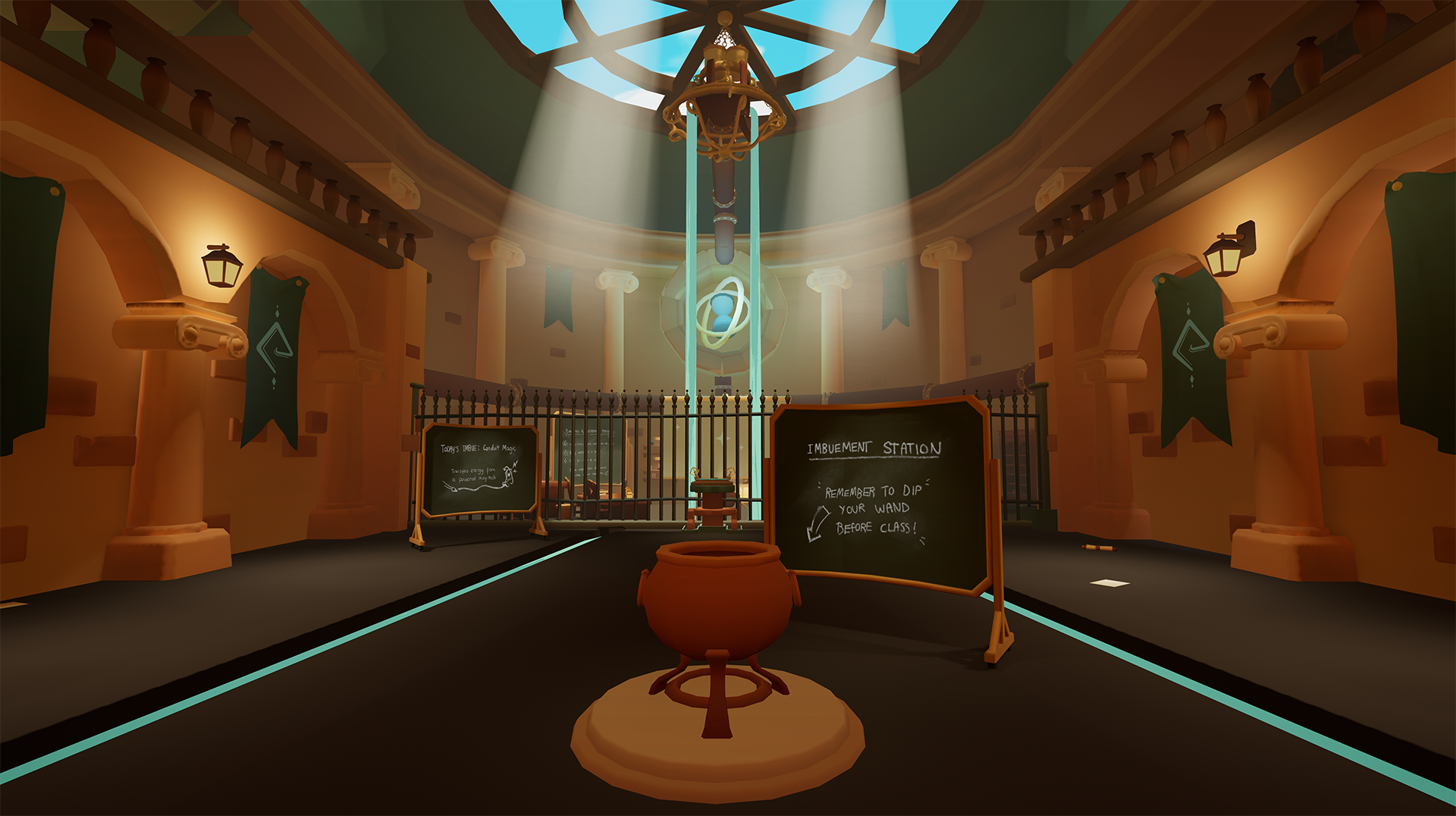Classroom master shot