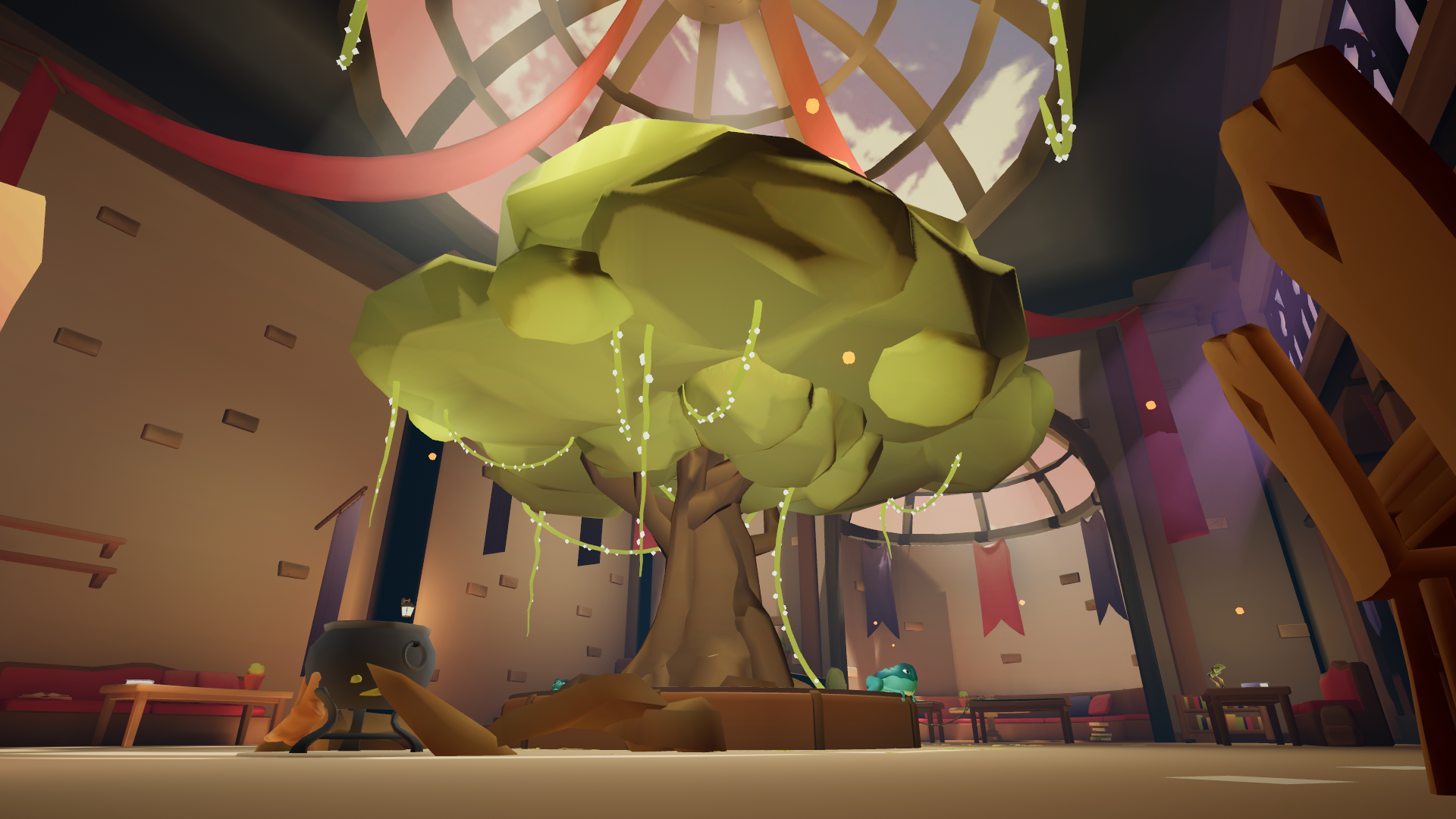 Central room master shot