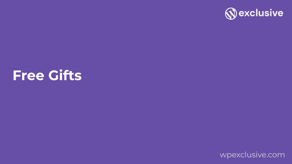Free Gifts for WooCommerce