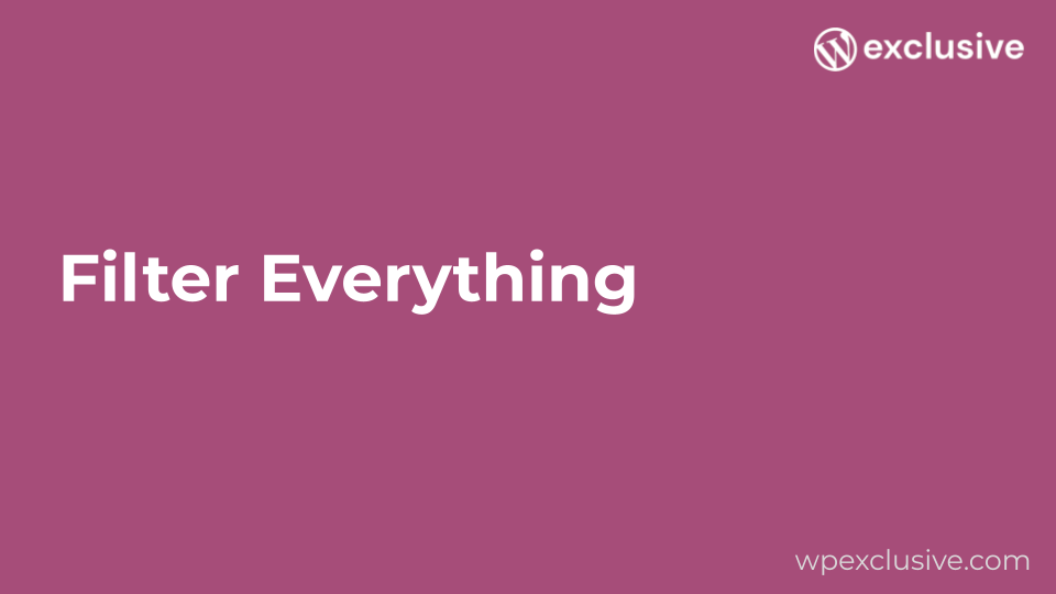 Filter Everything – WordPress/WooCommerce Product Filter Filter Everything – WordPress/WooCommerce Product Filter