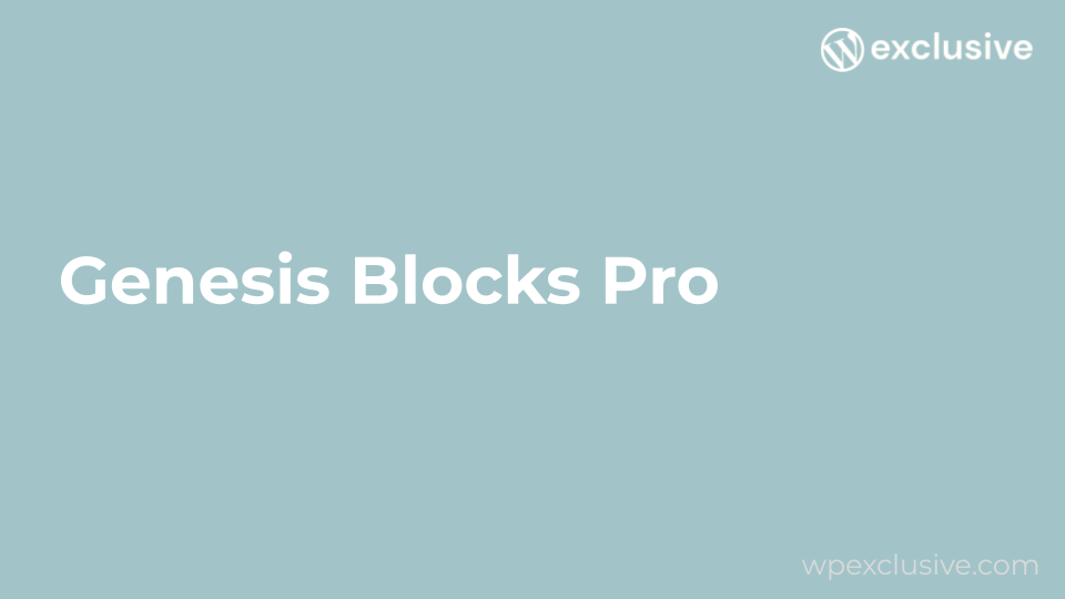 Genesis Blocks Pro Genesis Blocks Pro